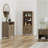 Lev - Medium Storage Cabinet - Smoky Brown