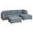 Tissu gris acier est en rupture de stock
