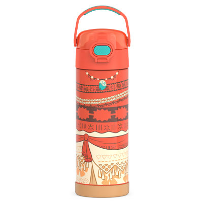 16oz. FUNtainer® Water Bottle w/ Spout and Locking Lid - Princess - Moana