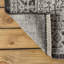 Tapis intérieur / extérieur gris / noir Moten-1017734454