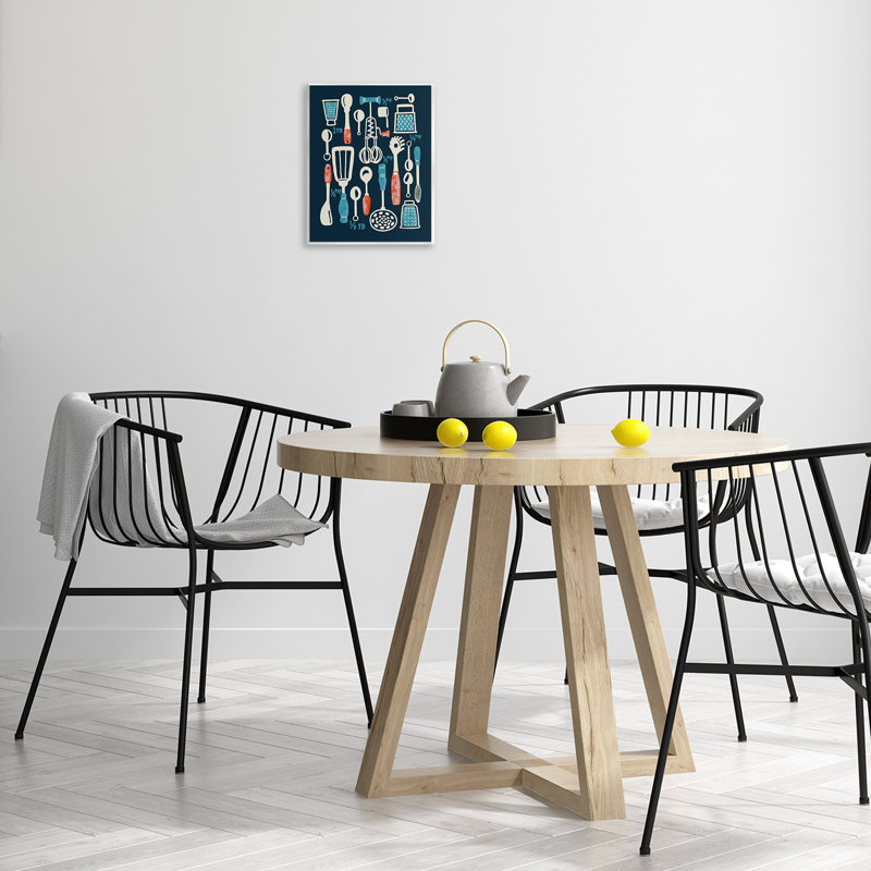 Ustensiles de cuisine pour cuisine, art mural, par Connie Summers