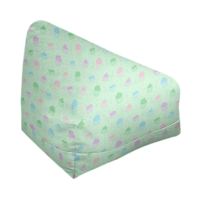 Petite chaise à sacs à billes & Leffel, H 86 po x l 2 po x P 43 po, Rembourrage poly, Vert