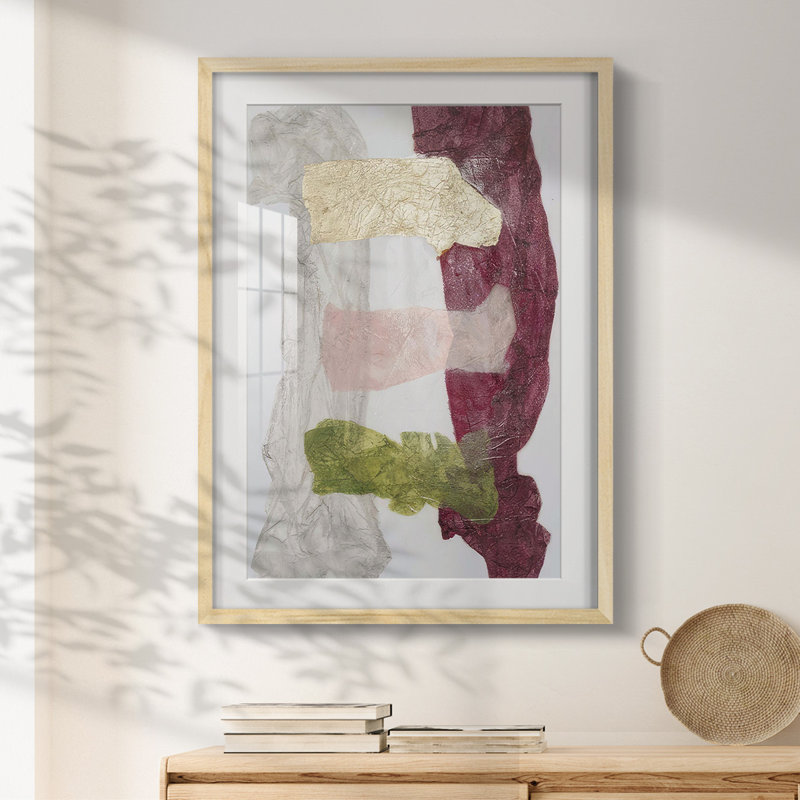 Dyed Cloth IV -Framed Print, Natural, 28.5" H x 20.5" W