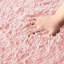 Non-Slip Plush Shaggy Pink Rug/Carpet-347720852