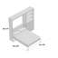 Lit escamotable avec rangement Arlex-19476865-35267859