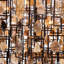 Light Iron Round Petra Bel Air Chandelier-91424785-91424786-91424787
