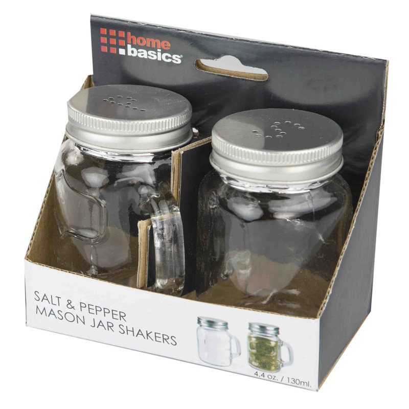 Ensemble salière et poivrière Home Basics