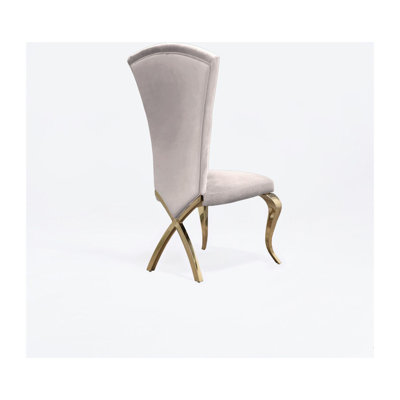 Fauteuil d'appoint en velours