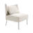Upholstered Accent Barrel Chair With Removable Back Cushion Set Of 2-514914909