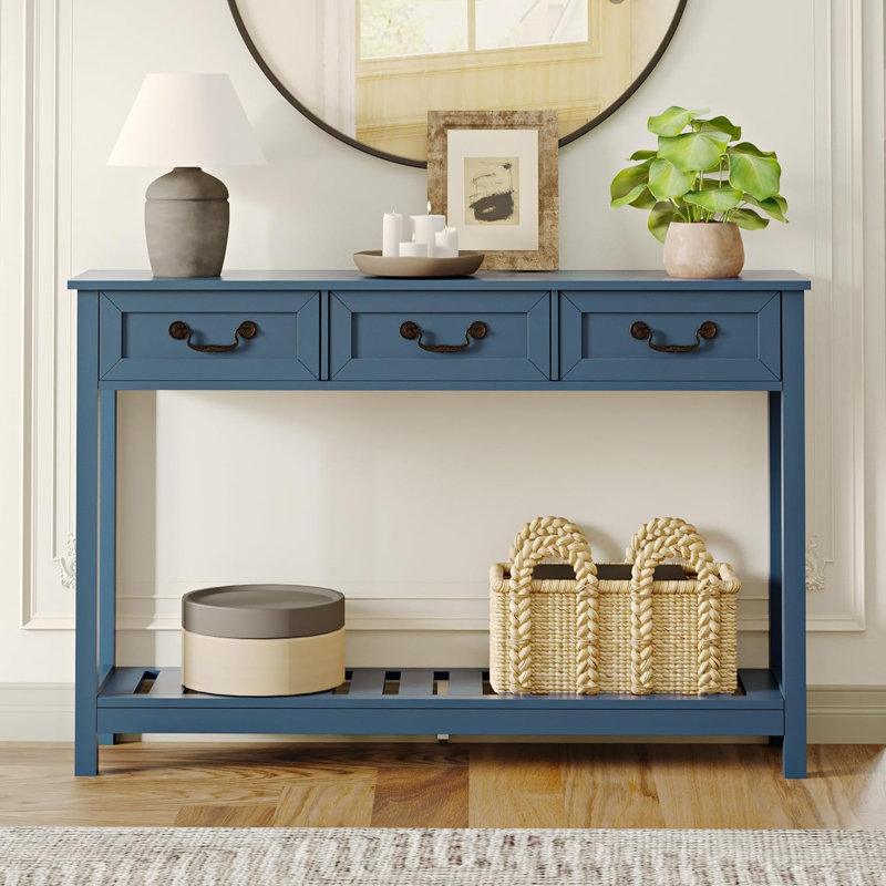 Console Table with 3 Drawers