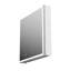 Armoire à pharmacie 30 po x 30 po à DEL avec miroir en aluminium anti-buée-129696387