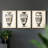 Abstract  Series  CX  -Set Of 3 Framed Giclee Prints -Ready to Hang-107251328-107251326