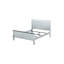 Très grand lit d'appoint Platinum Largeur, hauteur 47, matériau synthétique intemporel en platine, bois, à 10 du plancher-1874198162-1874198173