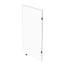 36 In. W X 78 In. H Frameless Fixed Single Panel Shower Screen Door With 3/8 In. Clear Glass-116584588