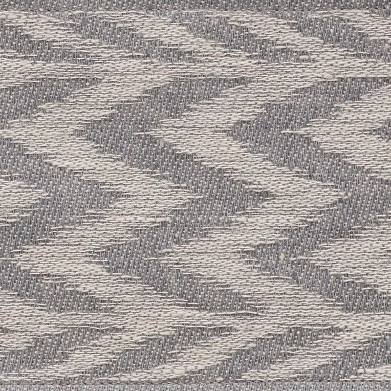 Ruban tissé à chevrons, Gris
