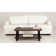 Rundell Pomona Rustic Industrial Modern Vintage Metal and Solid Wood Coffee Table with Storage, Easy Assembly, Small Rectangle Coffee Table, 42 in x 24 in x 18 in