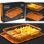 Vivo Non-Stick Stainless Steel 2 Piece Baking Tray Set