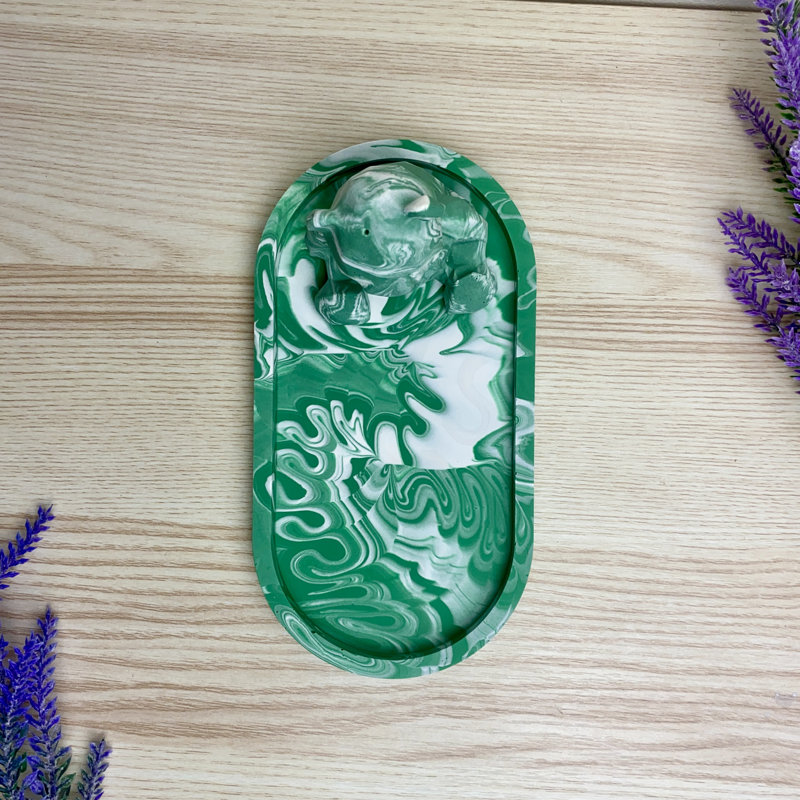 Incense Holder, Green