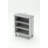 Modern Multi-Purpose Cabinet, Atlantic Pine & White, 27.6 x 35.8 x 13.8 inches | 100% Melamine Coated Chipboard, Thickness: 0.7 inches | Numerous Shelves, Wall-Mountable, Stylish Design for Home & Office Storage