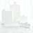 Icon Wide Vase-Matte White-Sm