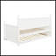 Lit de jour simple en bois avec lit gigogne simple
