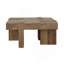 Table basse carrée en bois Natural Sheesham