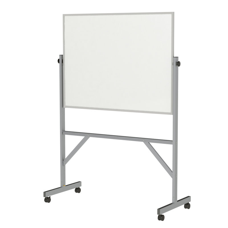 Tableau blanc réversible sur pied, 36 po x 48 po