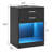 Led Nightstands Set Of 2,nightstand With Charging Station, Bedside Table With Power Outlets And Drawer-1252089477