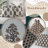 Brown Geometric Block Print