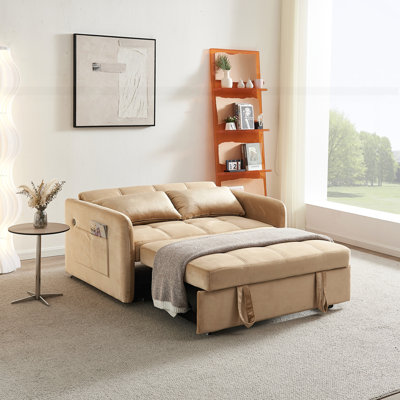 Alax Recessed Arm Sofa Bed