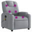 Fauteuil de massage inclinable électrique en similicuir-269311923