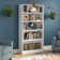 Doyno Tall 5 Shelf Bookcase, Storage and Display Bookshelf for Home Office and Living Room