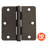 3.5" H x 3.5" W Butt Bearing  Door Hinges-21319251
