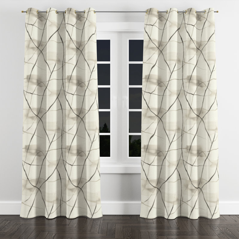 Rideau obscurcissant Modern, L 52 po x L 95 po, Œillets dorés