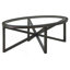 Table basse moderne simple en verre, table basse