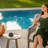 2-Person Outdoor Patio Furniture Set with Washable Cushions