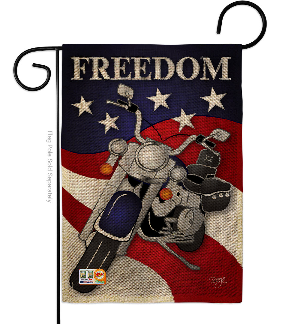 Asheville Double Sided 18.50'' H x 13'' W Polyester Garden Flag The Holiday Aisle®