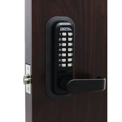 Levier de porte sans clé