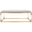 Banc en acier inoxydable Aaltsje-1203685780