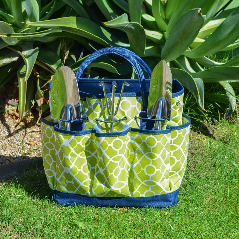Ebern Designs Gardening Tote With 3 Tools