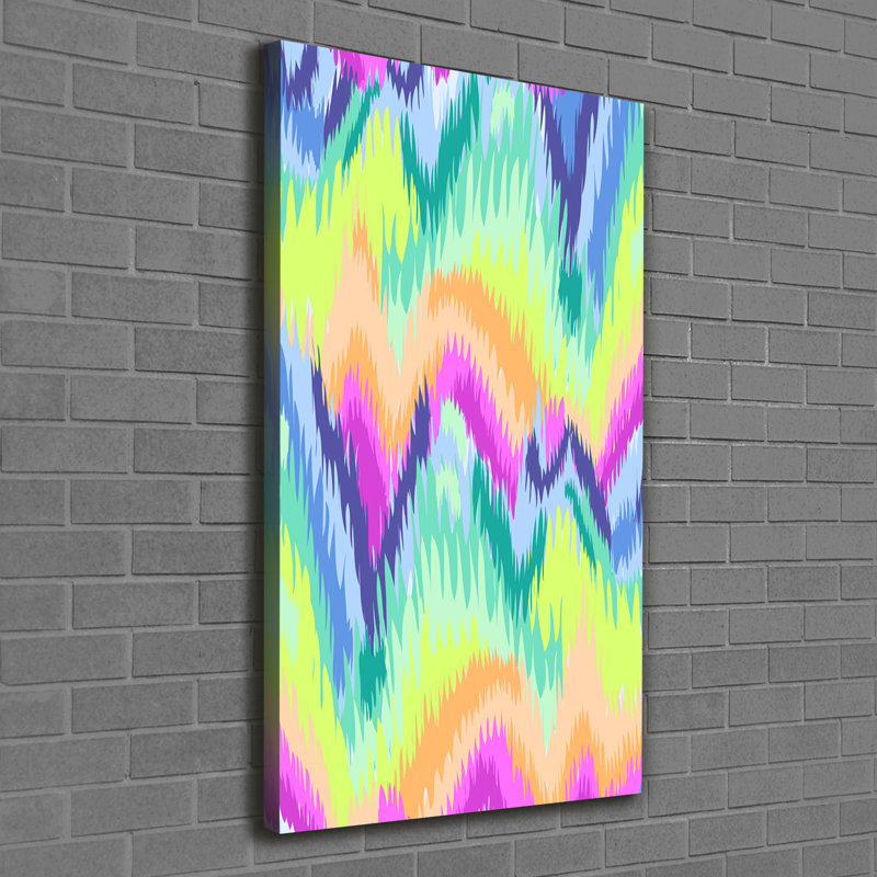 Rainbow Background - Wrapped Canvas Print