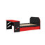 Lit de jour double en bois avec couchette, bureau et port USB-533557727
