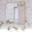 Lesamuel Filleted Corner Wall Mounted Bathroom and Vanity Mirror with Aluminum Frame-191980823-196377377-135634382