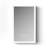 LED Lighted Medicine Cabinet With Mirror, 30*32Inches Bathroom Mirror Cabinet With Lights,Recessed Or Wall Mounted, 3 Color Temperaturesanti-Fog-368162195