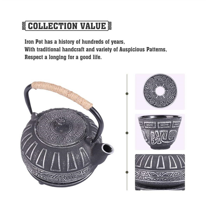 Alcott Hill® Dajua 28oz. Geometric Teapot Set