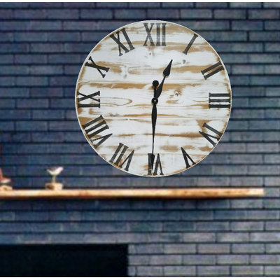 Seviervillle Wood Wall Clock