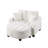 Accent Chair With Storage Semicircular Ottoman-1508179889