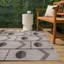 Tapis intérieur / extérieur crème / noir Matthew-778339876