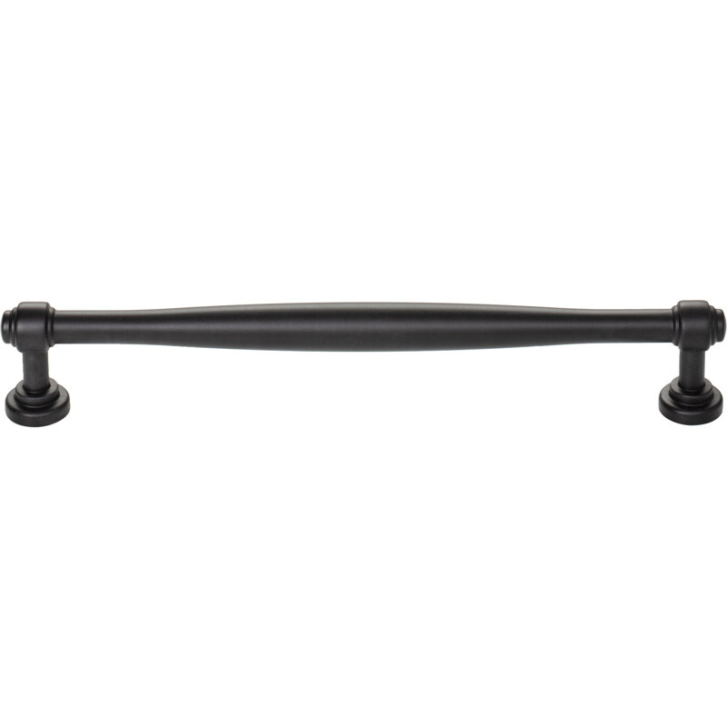 Ulster Bar Pull, Flat Black, 7 9/16" Center to Center