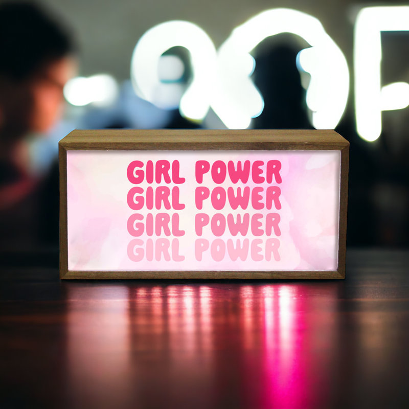 Hila Girl Power 15" LED Sign